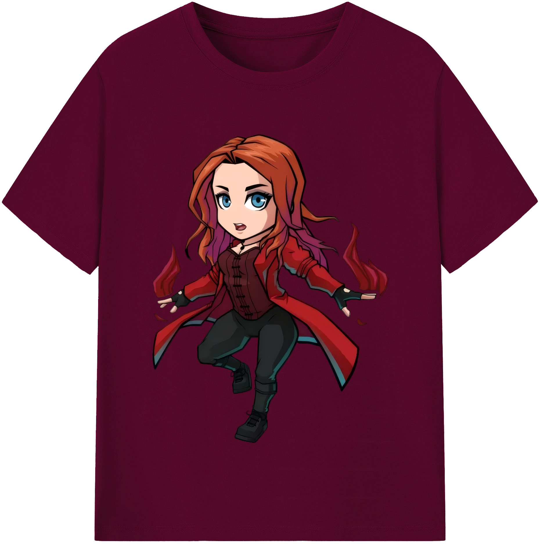 （画像用） アベンジャーズ The Avengers レディースカジュアルプリントTシャツ（綿100％）